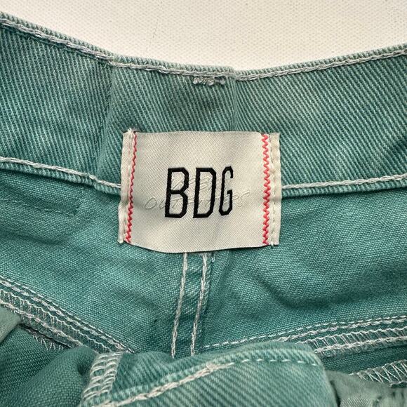 BDG Urban Outfitters Cut Off Carpenter Jean Shorts - Picture 2 of 6